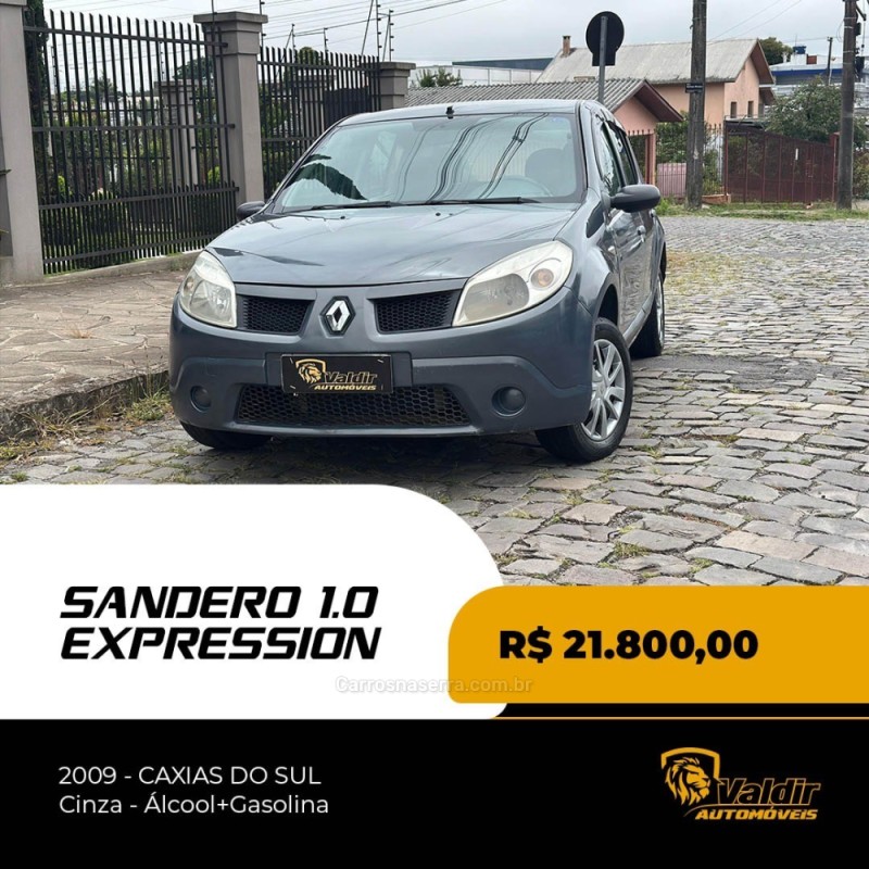 SANDERO 1.0 EXPRESSION 16V FLEX 4P MANUAL