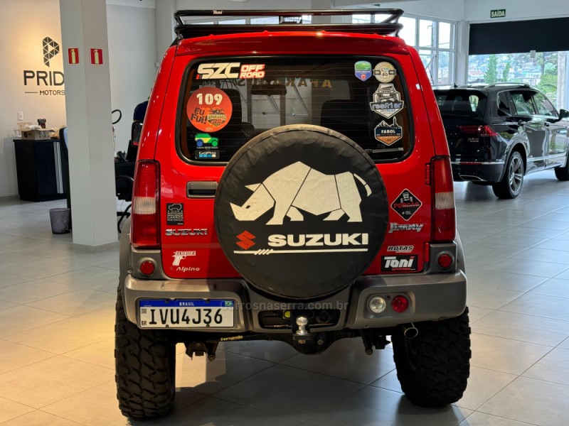 JIMNY 1.3 4SPORT 4X4 16V GASOLINA 2P MANUAL - 2015 - CAXIAS DO SUL