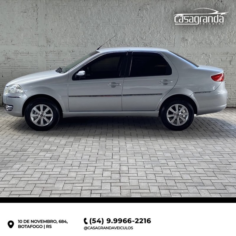 SIENA 1.4 MPI ELX 8V FLEX 4P MANUAL - 2008 - BENTO GONçALVES