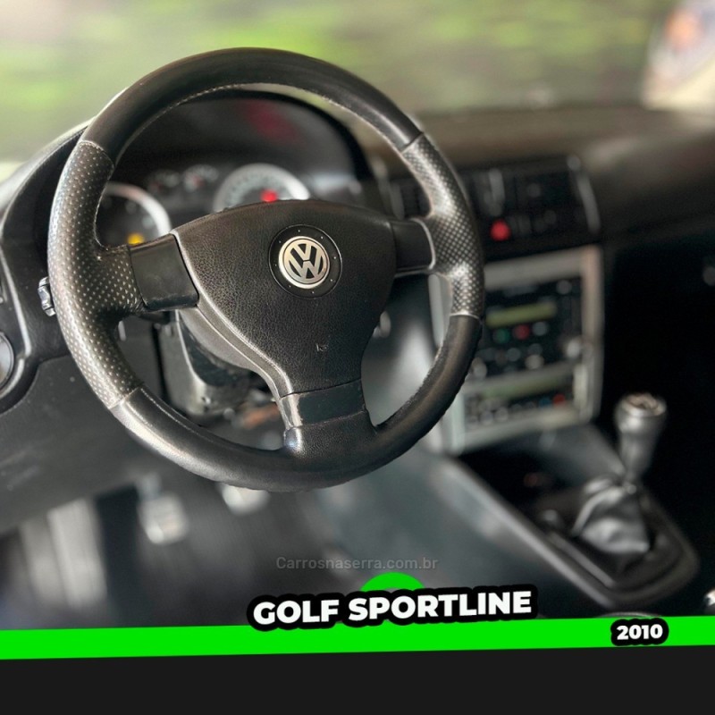 GOLF 1.6 MI SPORTLINE 8V FLEX 4P MANUAL - 2010 - TAQUARA