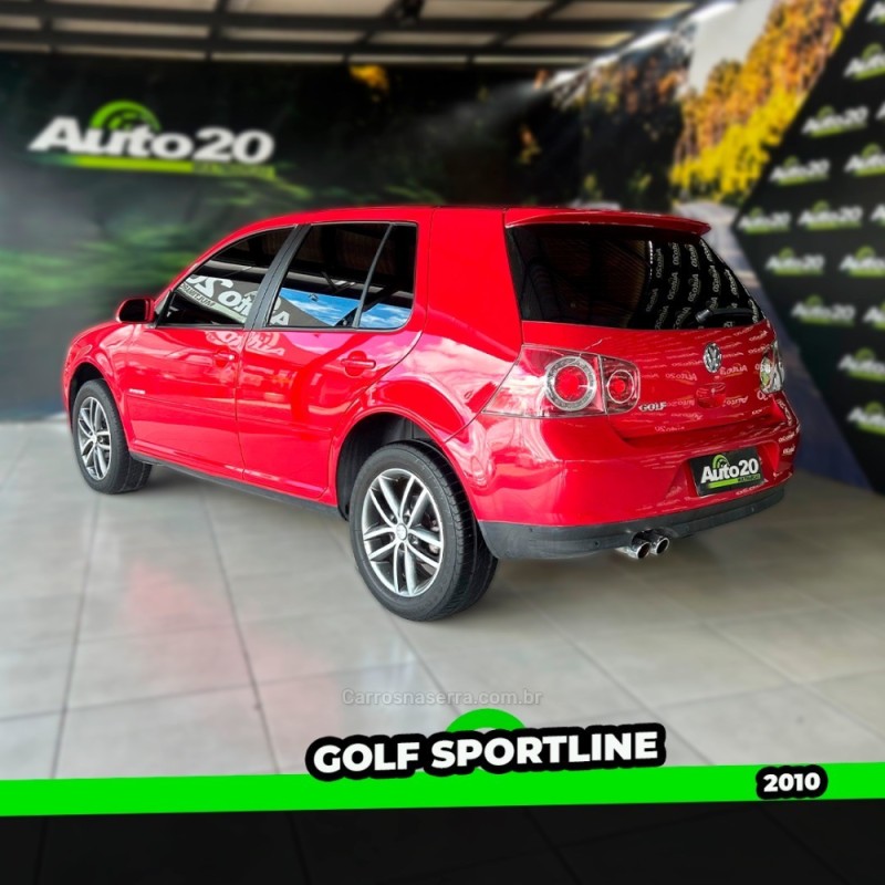 GOLF 1.6 MI SPORTLINE 8V FLEX 4P MANUAL - 2010 - TAQUARA