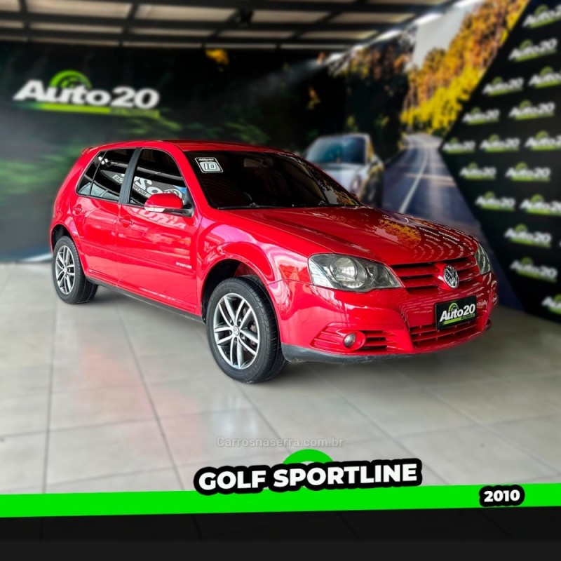 GOLF 1.6 MI SPORTLINE 8V FLEX 4P MANUAL - 2010 - TAQUARA