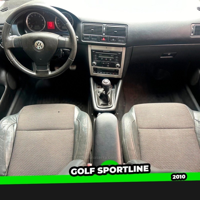 GOLF 1.6 MI SPORTLINE 8V FLEX 4P MANUAL - 2010 - TAQUARA