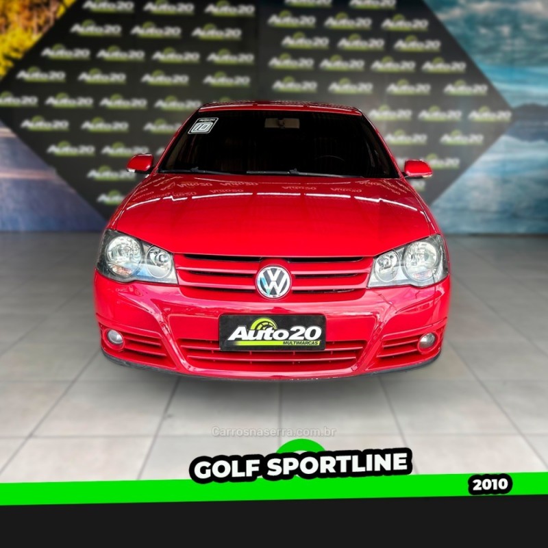 GOLF 1.6 MI SPORTLINE 8V FLEX 4P MANUAL - 2010 - TAQUARA