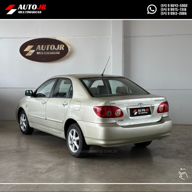 COROLLA 1.6 XLI 16V GASOLINA 4P MANUAL - 2008 - VACARIA