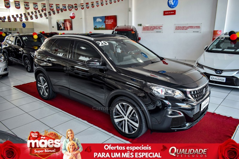 3008 1.6 ALLURE THP 16V GASOLINA 4P AUTOMÁTICO