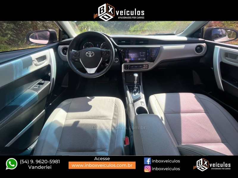 COROLLA 2.0 XEI 16V FLEX 4P AUTOMÁTICO - 2018 - GRAMADO