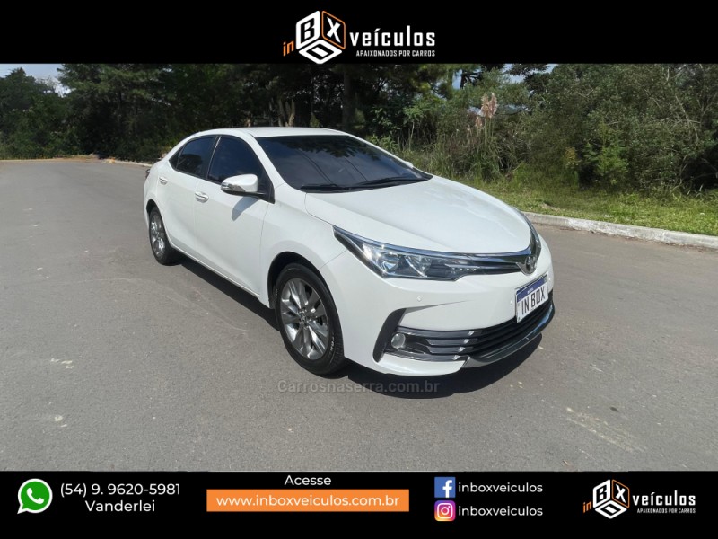 COROLLA 2.0 XEI 16V FLEX 4P AUTOMÁTICO - 2018 - GRAMADO