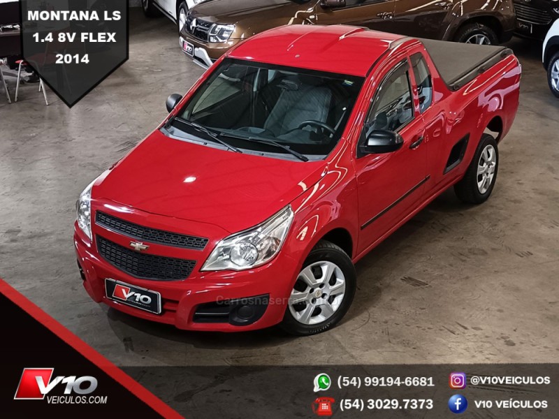 MONTANA 1.4 MPFI LS CS 8V FLEX 2P MANUAL - 2014 - CAXIAS DO SUL