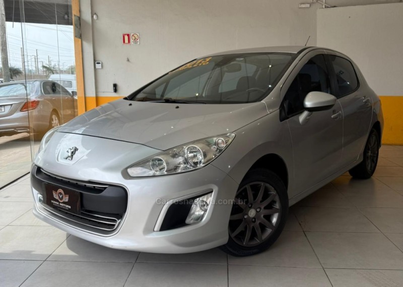 308 1.6 allure 16v flex 4p manual 2013 sapucaia do sul