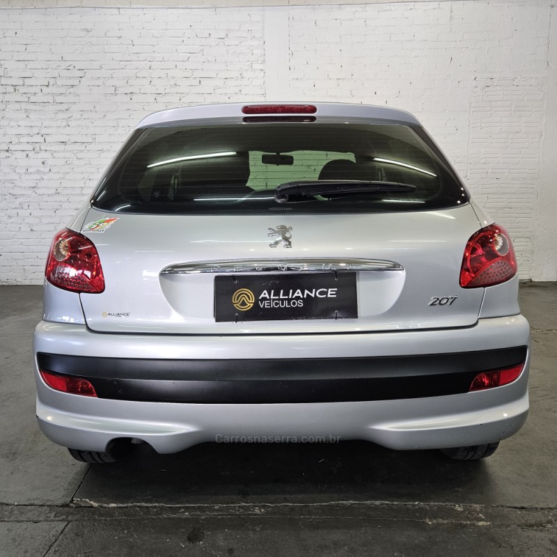 207 1.4 XR 8V FLEX 4P MANUAL - 2011 - CAXIAS DO SUL