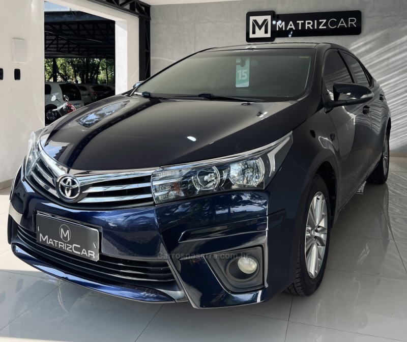 COROLLA 2.0 XEI 16V FLEX 4P AUTOMÁTICO - 2015 - CANELA