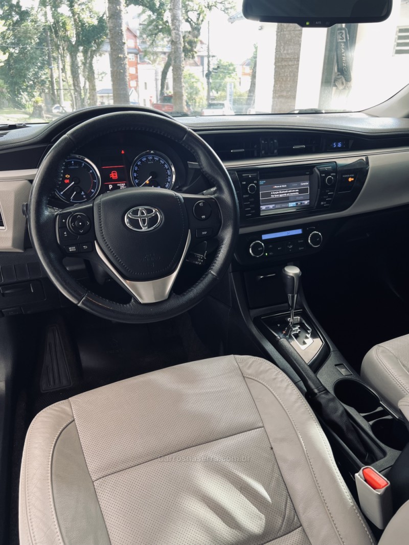 COROLLA 2.0 XEI 16V FLEX 4P AUTOMÁTICO - 2015 - CANELA