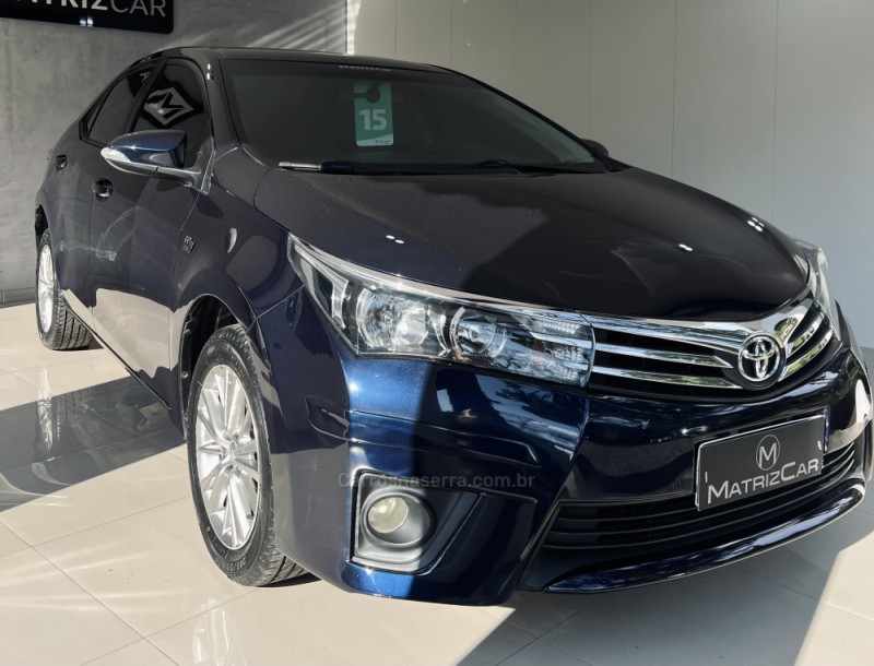 COROLLA 2.0 XEI 16V FLEX 4P AUTOMÁTICO - 2015 - CANELA