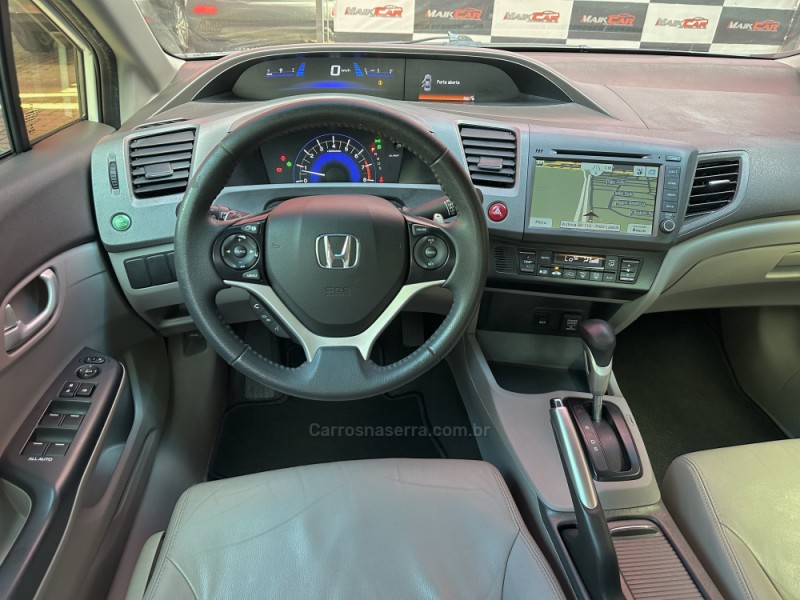 CIVIC 2.0 LXR 16V FLEX 4P AUTOMÁTICO - 2014 - ESTâNCIA VELHA