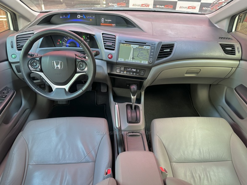 CIVIC 2.0 LXR 16V FLEX 4P AUTOMÁTICO - 2014 - ESTâNCIA VELHA