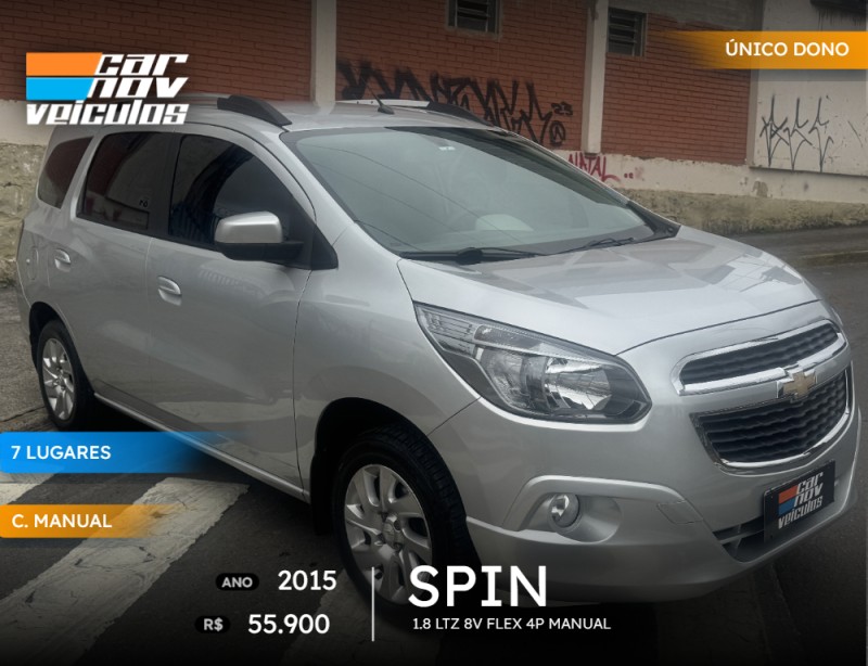 SPIN 1.8 LTZ 8V FLEX 4P MANUAL