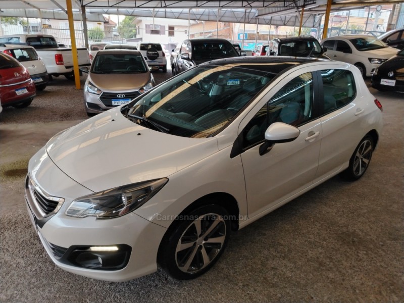 308 1.6 ALLURE THP 16V GASOLINA 4P AUTOMÁTICO - 2017 - CAXIAS DO SUL