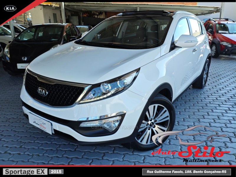 sportage 2.0 ex2 4x2 16v flex 4p automatico 2015 bento goncalves