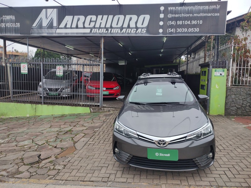 COROLLA 2.0 XEI 16V FLEX 4P AUTOMÁTICO - 2018 - CAXIAS DO SUL