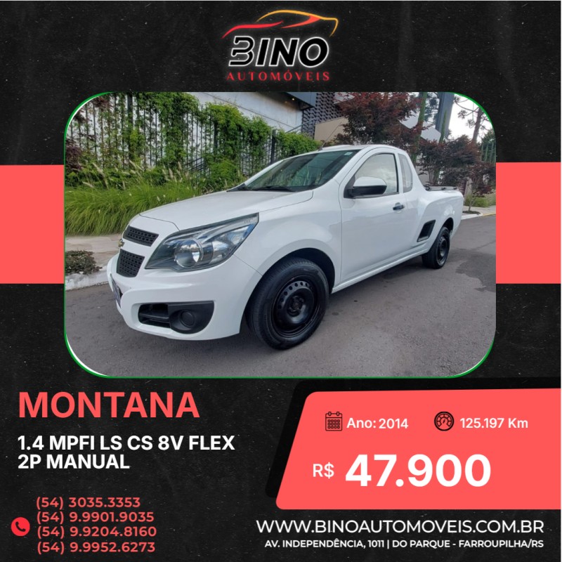 MONTANA 1.4 MPFI LS CS 8V FLEX 2P MANUAL