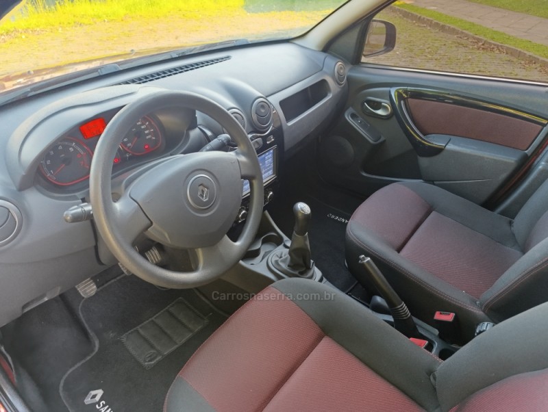 SANDERO 1.6 STEPWAY 8V FLEX 4P MANUAL - 2013 - CAXIAS DO SUL