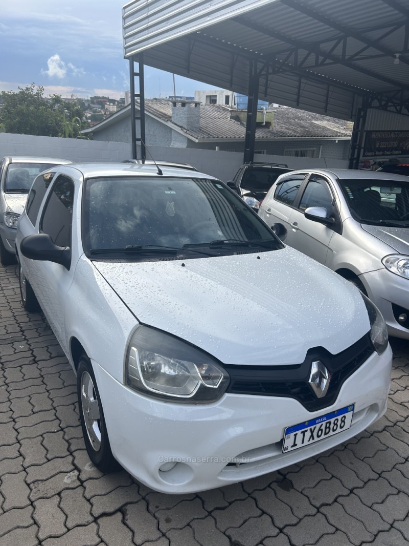 CLIO 1.0 AUTHENTIQUE 16V FLEX 2P MANUAL - 2013 - CAXIAS DO SUL