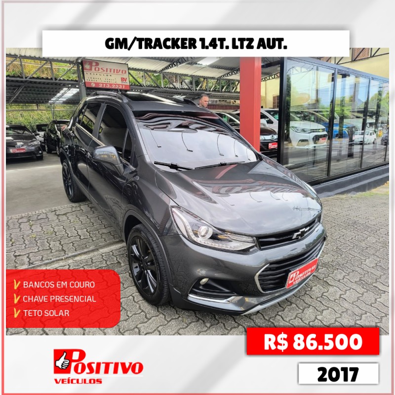 TRACKER 1.4 16V TURBO FLEX LTZ AUTOMÁTICO - 2017 - CAXIAS DO SUL