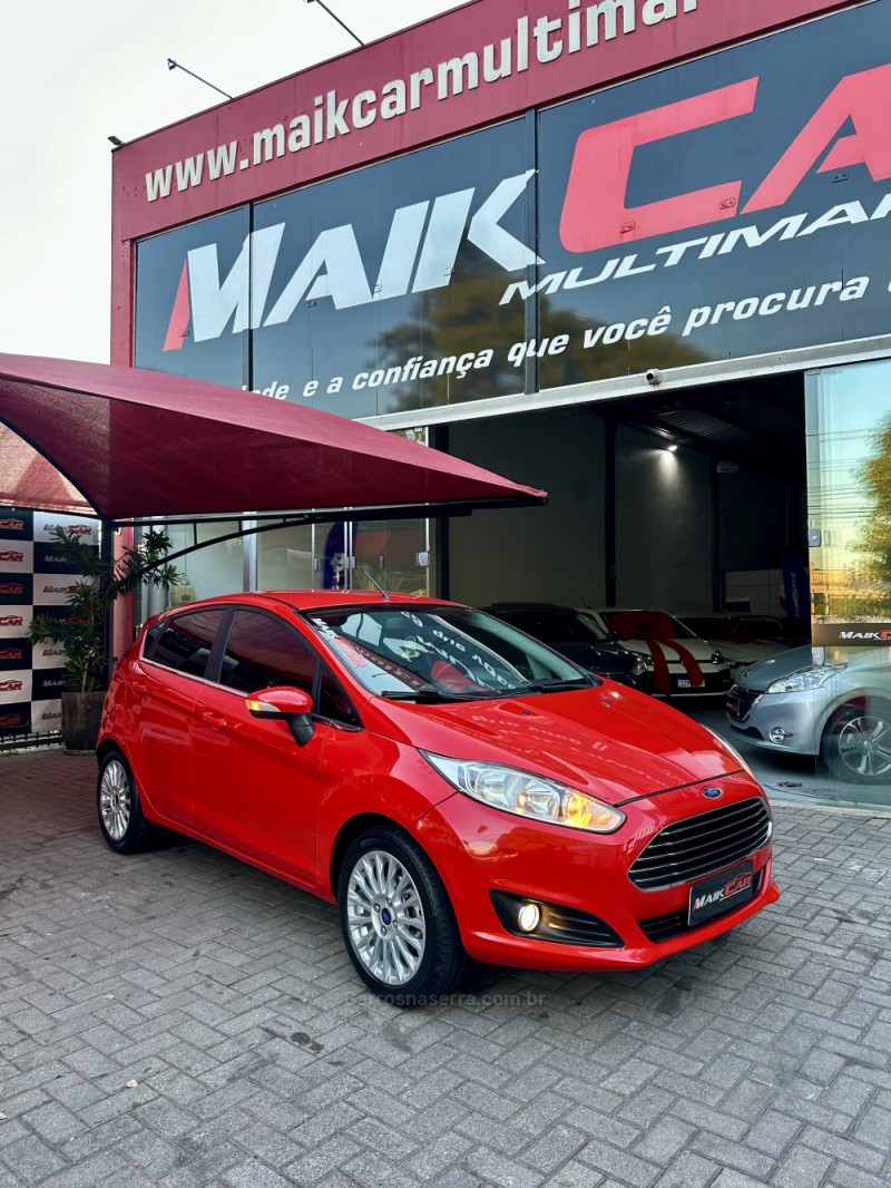 FIESTA 1.6 TITANIUM HATCH 16V FLEX 4P AUTOMÁTICO - 2014 - ESTâNCIA VELHA