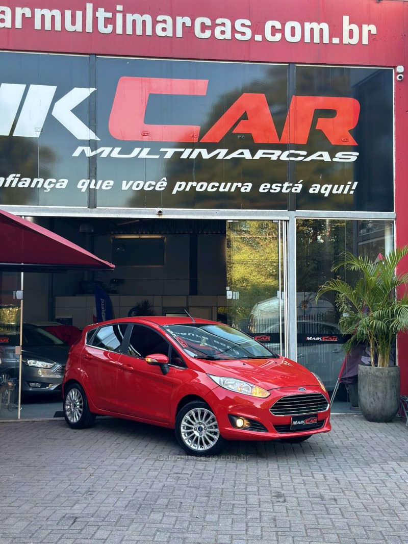 FIESTA 1.6 TITANIUM HATCH 16V FLEX 4P AUTOMÁTICO - 2014 - ESTâNCIA VELHA