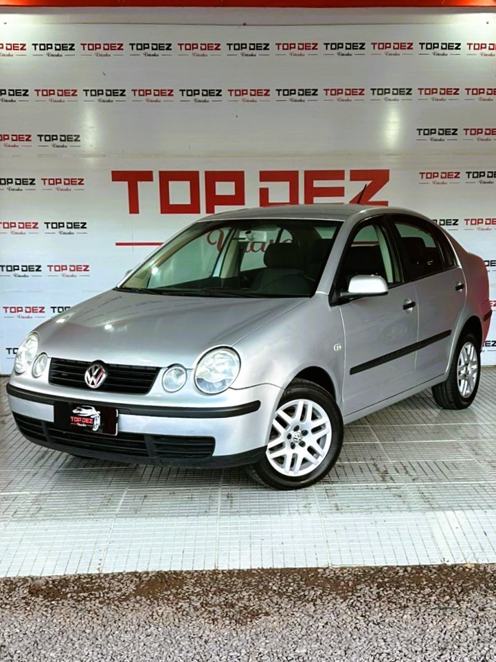POLO SEDAN 1.6 MI COMFORTLINE 8V FLEX 4P MANUAL - 2003 - SãO SEBASTIãO DO CAí