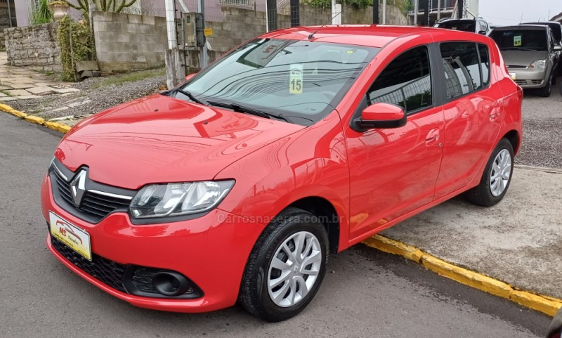 SANDERO 1.6 EXPRESSION 8V FLEX 4P MANUAL - 2015 - FARROUPILHA