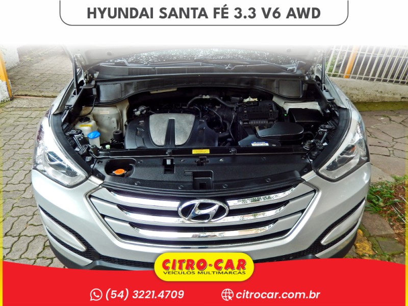 SANTA FÉ 3.3 MPFI 4X4 V6 270CV GASOLINA 4P AUTOMÁTICO - 2014 - CAXIAS DO SUL