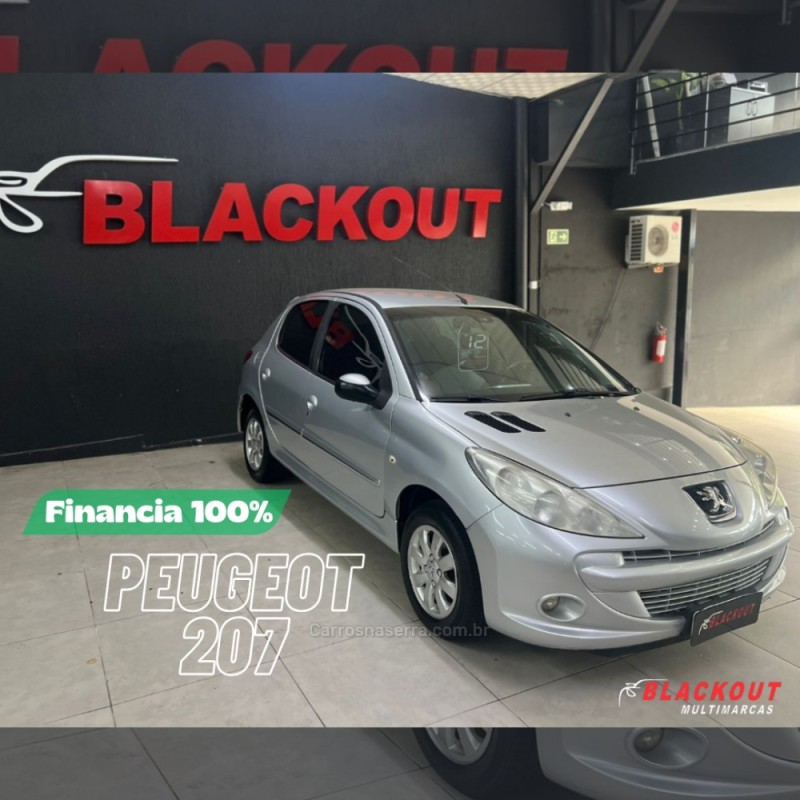 207 1.6 XS 16V FLEX 4P MANUAL - 2012 - CAMPO BOM