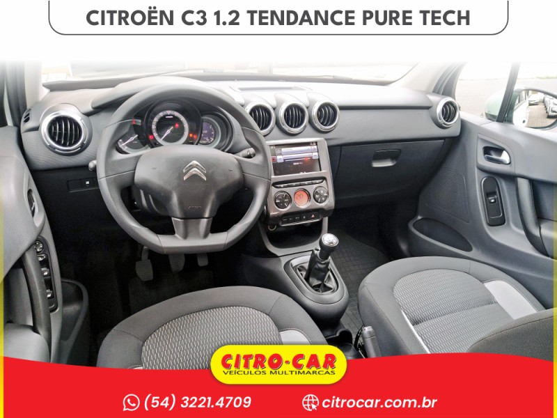 C3 1.2 TENDANCE PURE TECH 12V 4P MANUAL - 2018 - CAXIAS DO SUL