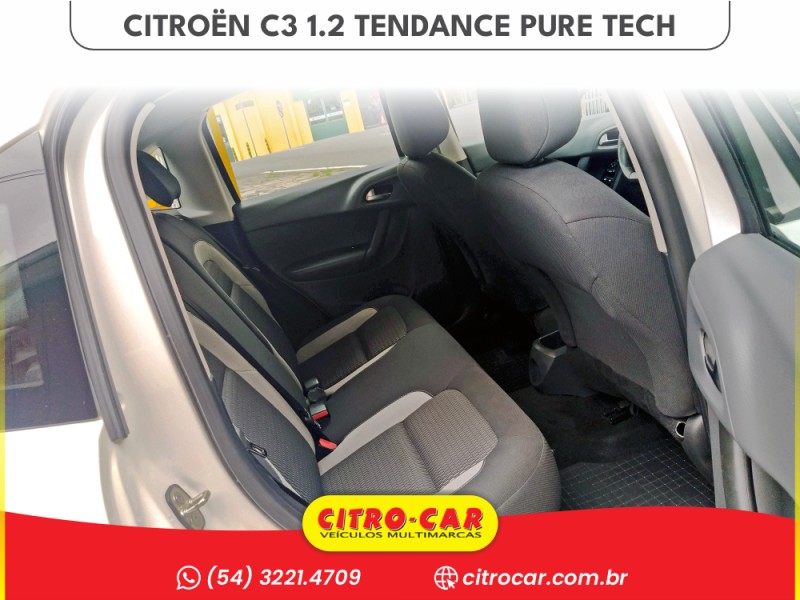 C3 1.2 TENDANCE PURE TECH 12V 4P MANUAL - 2018 - CAXIAS DO SUL