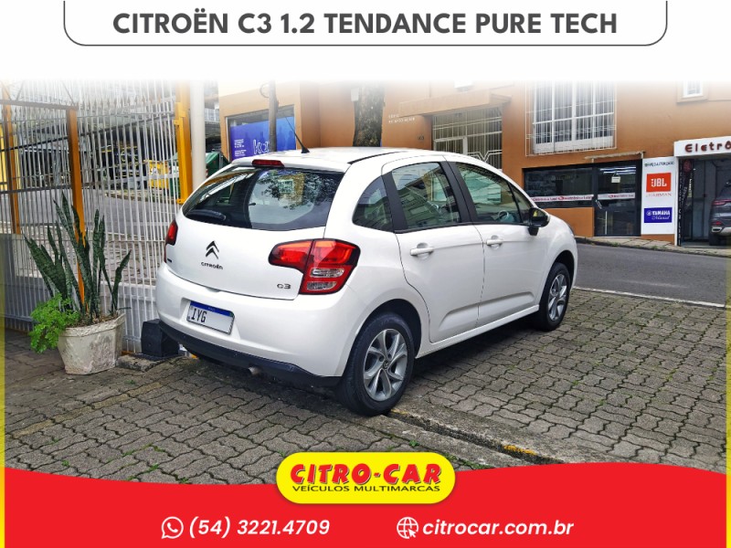 C3 1.2 TENDANCE PURE TECH 12V 4P MANUAL - 2018 - CAXIAS DO SUL