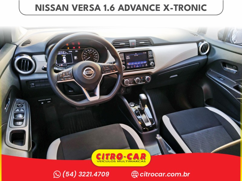 VERSA 1.6 ADVANCE 16V FLEX 4P AUTOMÁTICO - 2022 - CAXIAS DO SUL