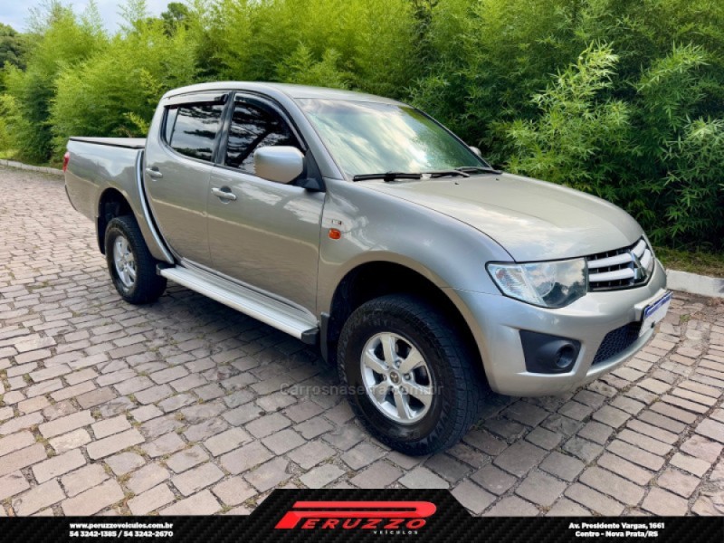 L200 TRITON 3.2 GLX 4X4 CD 16V TURBO INTERCOLER DIESEL 4P MANUAL - 2013 - NOVA PRATA