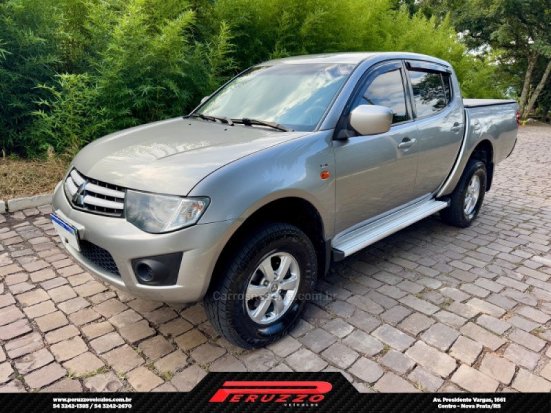 L200 TRITON 3.2 GLX 4X4 CD 16V TURBO INTERCOLER DIESEL 4P MANUAL - 2013 - NOVA PRATA