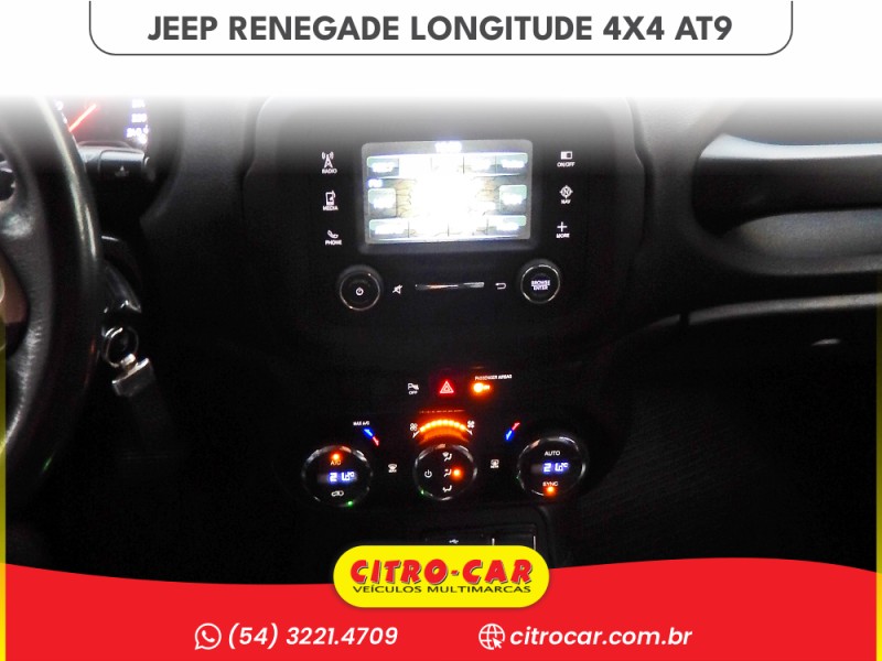 RENEGADE 2.0 16V TURBO DIESEL LONGITUDE 4P 4X4 AUTOMÁTICO - 2018 - CAXIAS DO SUL