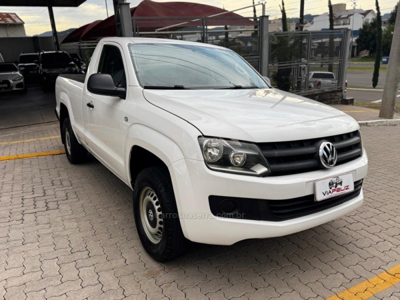 AMAROK 2.0 4X4 CS 16V TURBO INTERCOOLER DIESEL 2P MANUAL - 2013 - FELIZ