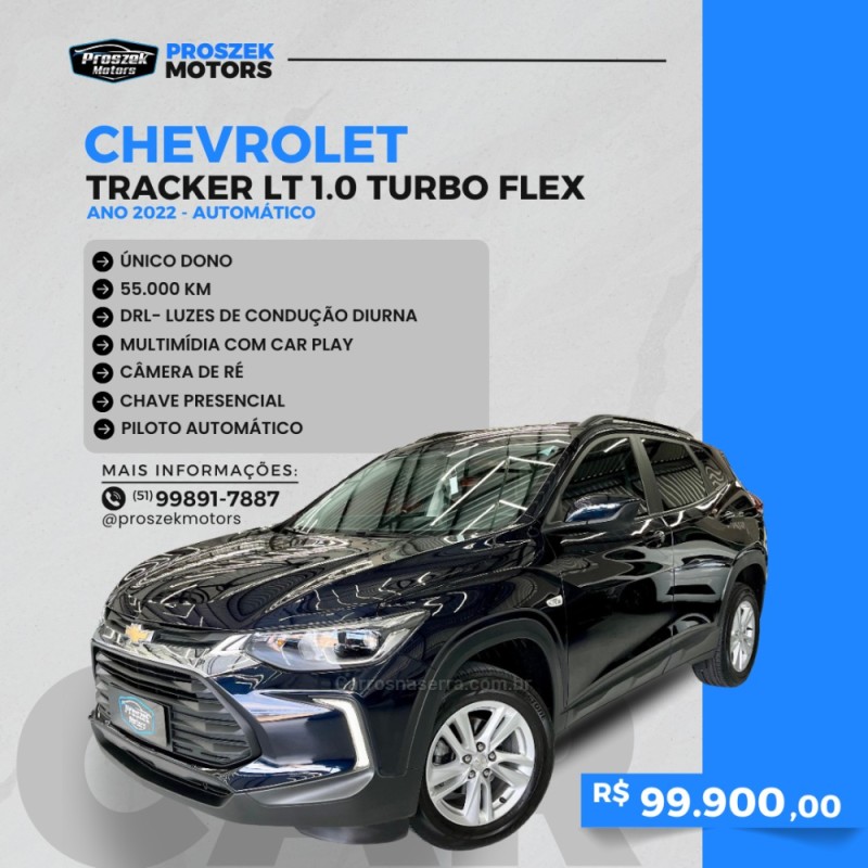 TRACKER 1.0 12V LT TURBO FLEX 4P AUTOMÁTICO