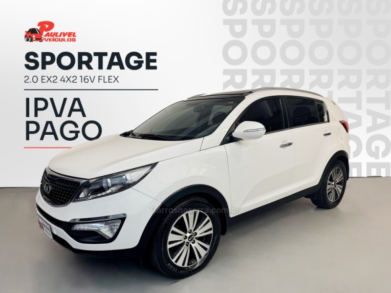 sportage 2.0 ex2 4x2 16v flex 4p automatico 2015 caxias do sul