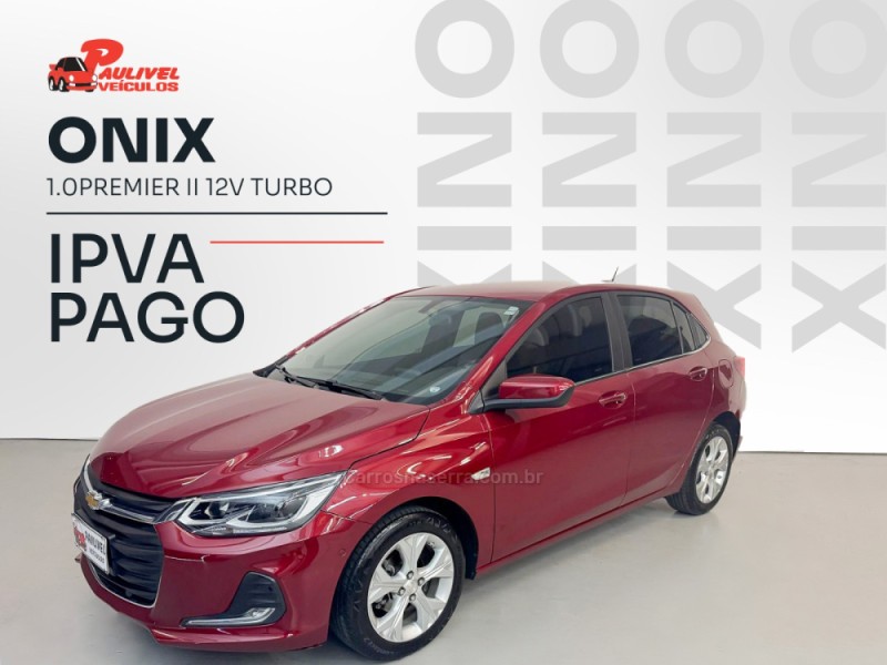 ONIX 1.0 PREMIER II 12V TURBO FLEX 4P AUTOMÁTICO - 2020 - CAXIAS DO SUL