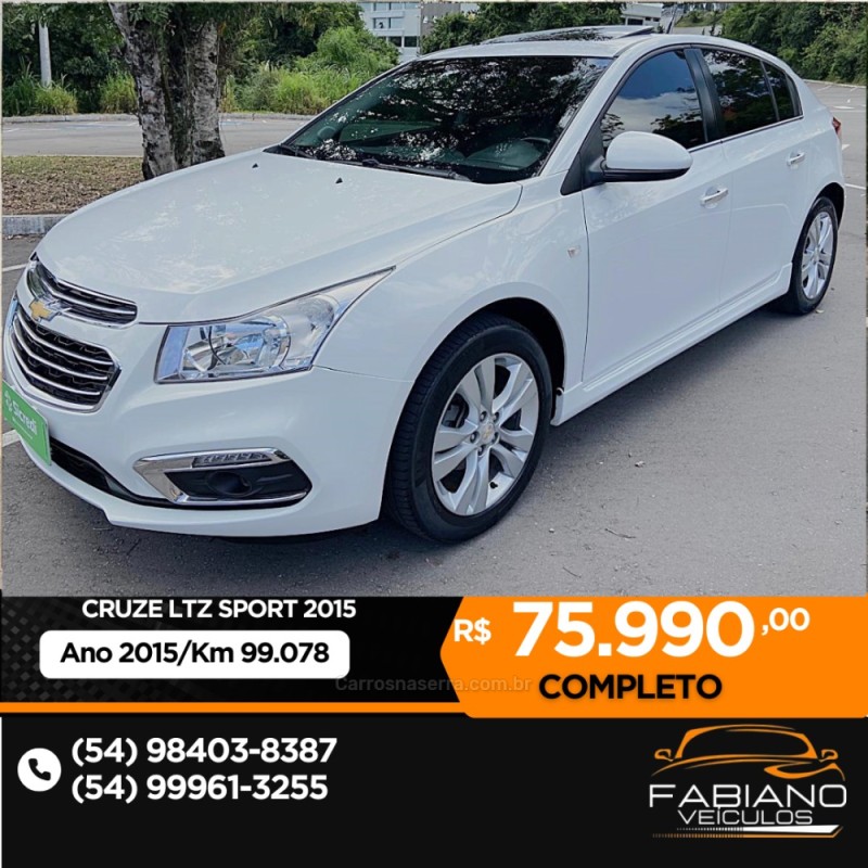CRUZE 1.8 LTZ 16V FLEX 4P AUTOMÁTICO