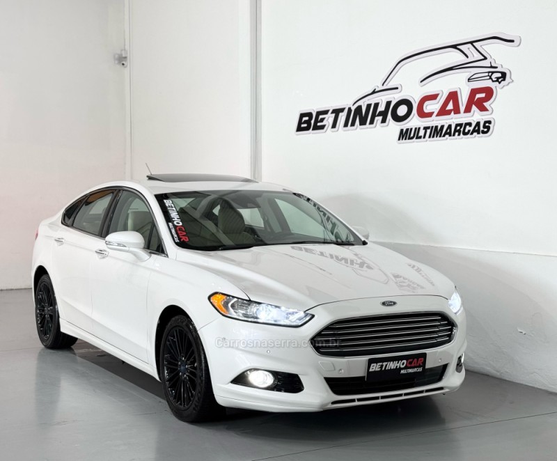 FUSION 2.0 TITANIUM AWD 16V GASOLINA 4P AUTOMÁTICO - 2014 - ESTâNCIA VELHA