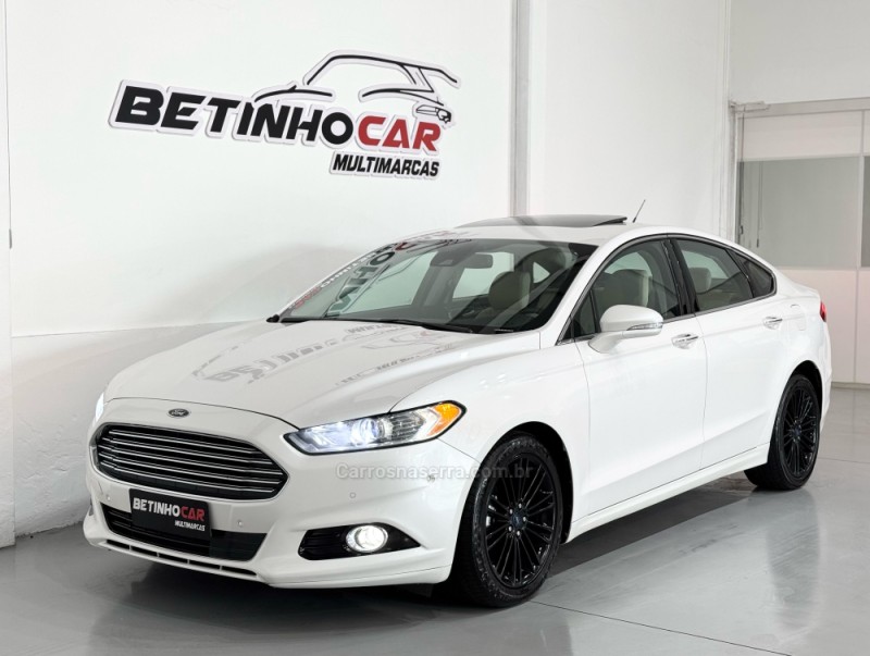 FUSION 2.0 TITANIUM AWD 16V GASOLINA 4P AUTOMÁTICO - 2014 - ESTâNCIA VELHA