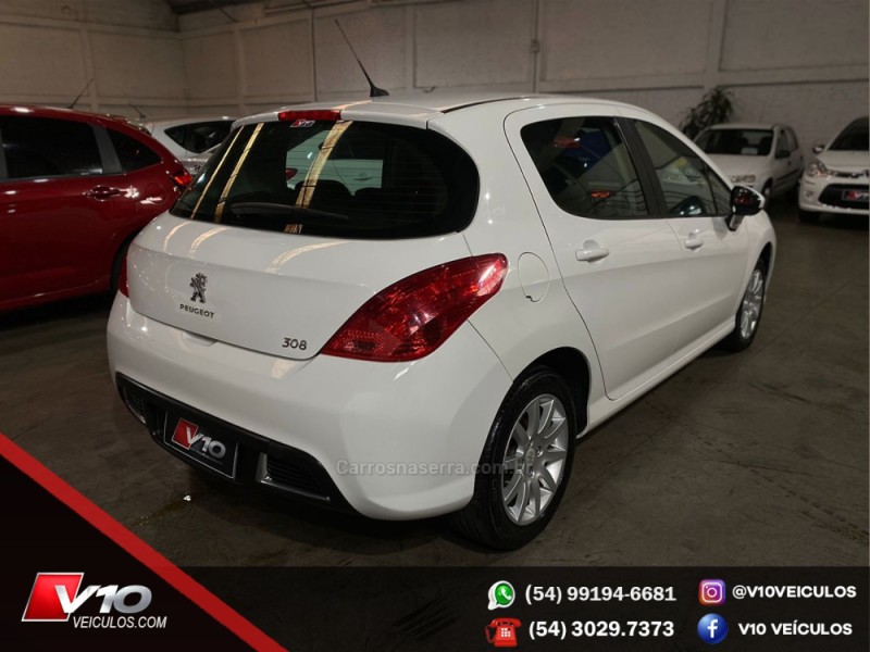 308 1.6 ACTIVE 16V FLEX 4P MANUAL - 2014 - CAXIAS DO SUL