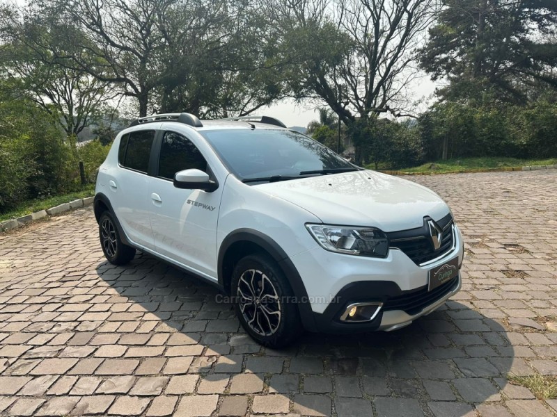 SANDERO 1.6 STEPWAY 8V FLEX 4P MANUAL - 2020 - NOVA PRATA